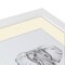 ArtToFrames Collage Photo Picture Frame with 3 - 3.5x5 inch Openings, Framed in White with Over 62 Mat Color Options and Regular Glass (CSM-3966-29)
